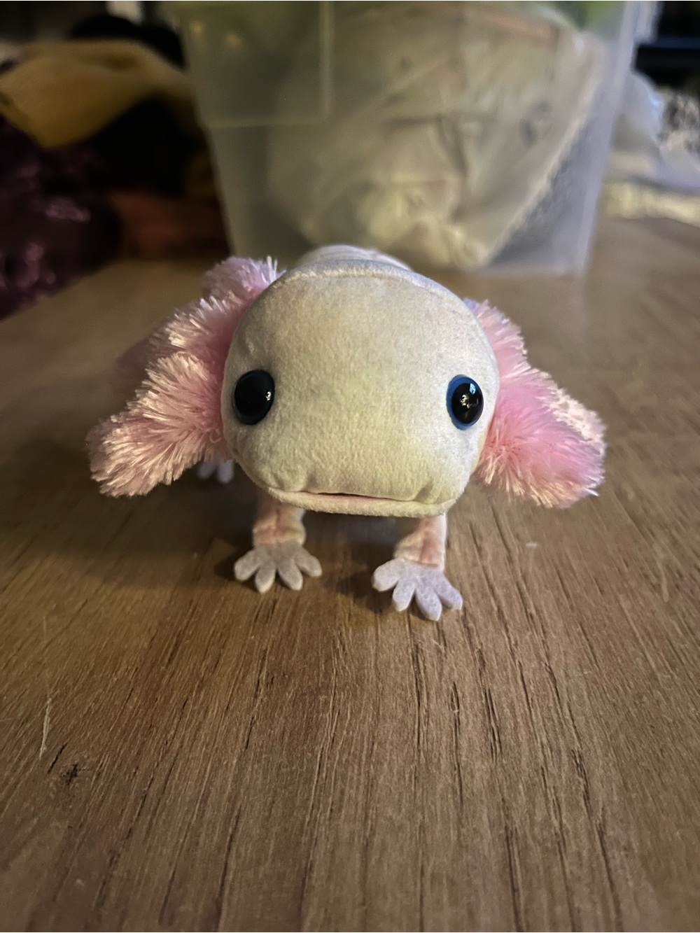 Cute Pink Axolotl Plush Toy - Soft Collectible